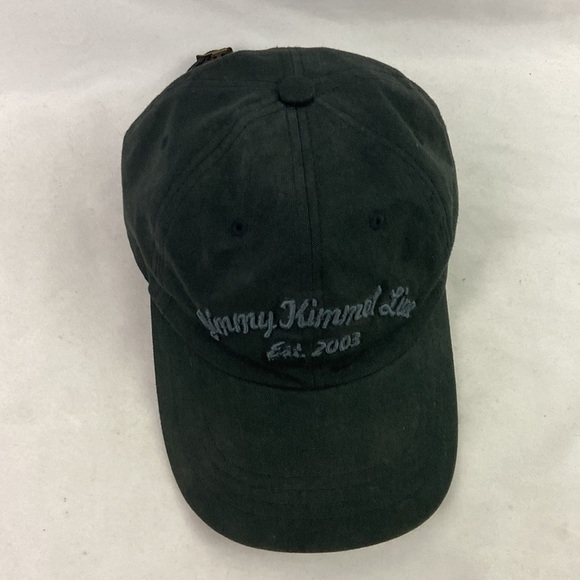 Jimmy Kimmel Live Black Dad Strapback Hat Cap - Picture 2 of 11